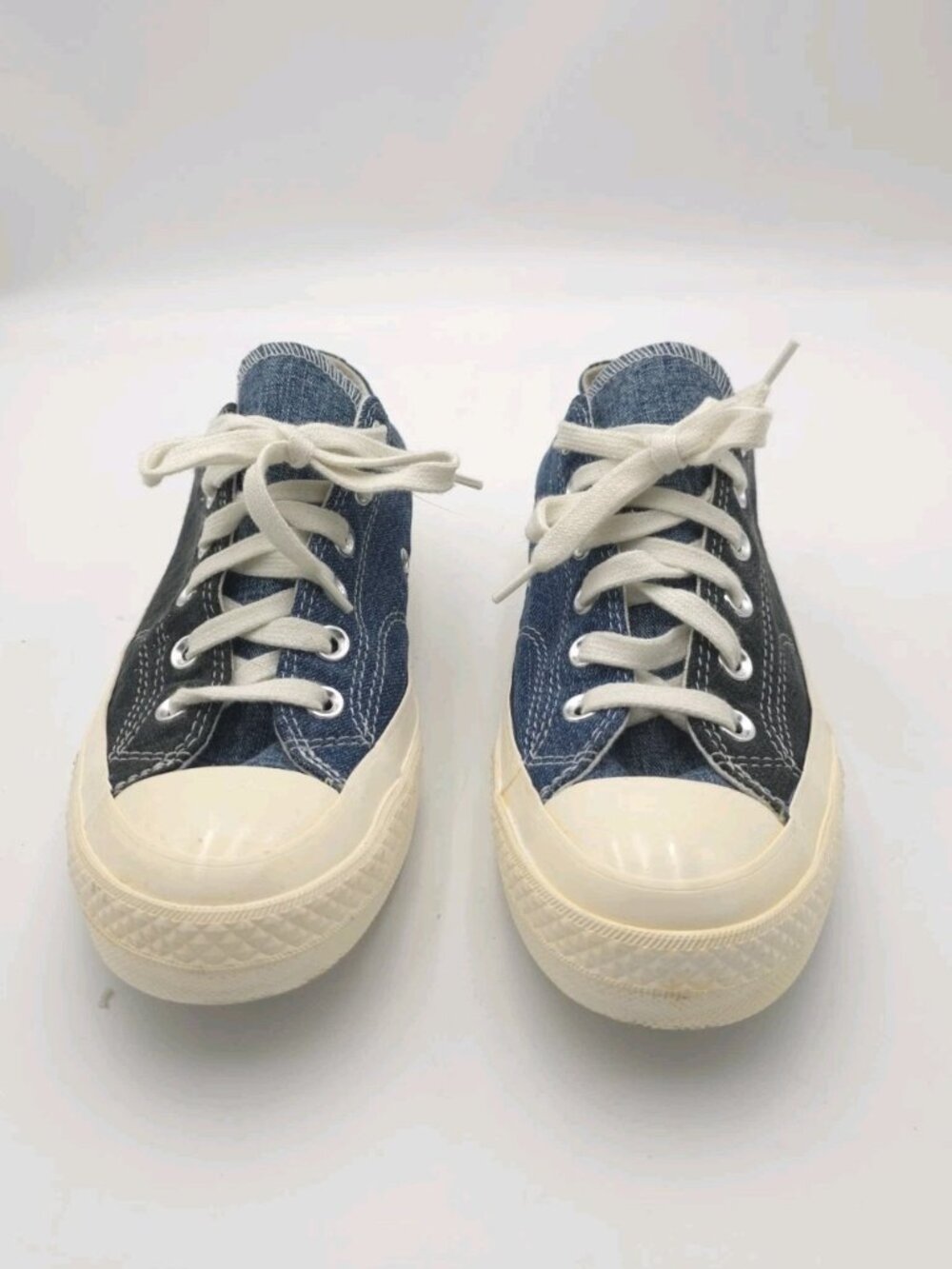 Converse Chuck Taylor Renew Tri Color Denim Low Top Sneakers Size M 6.5 W 8.5
